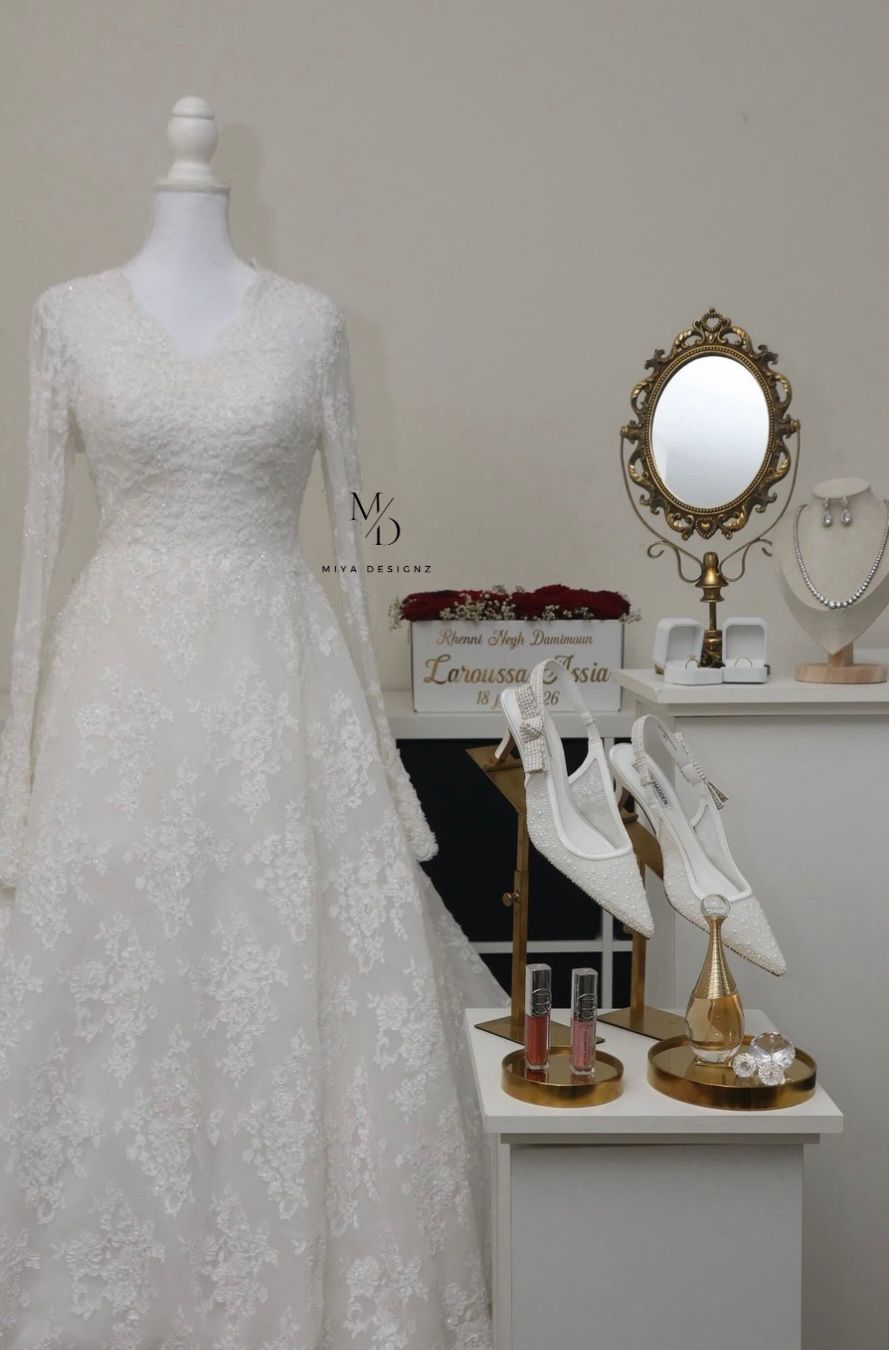 Bridal styling door Miya Designz