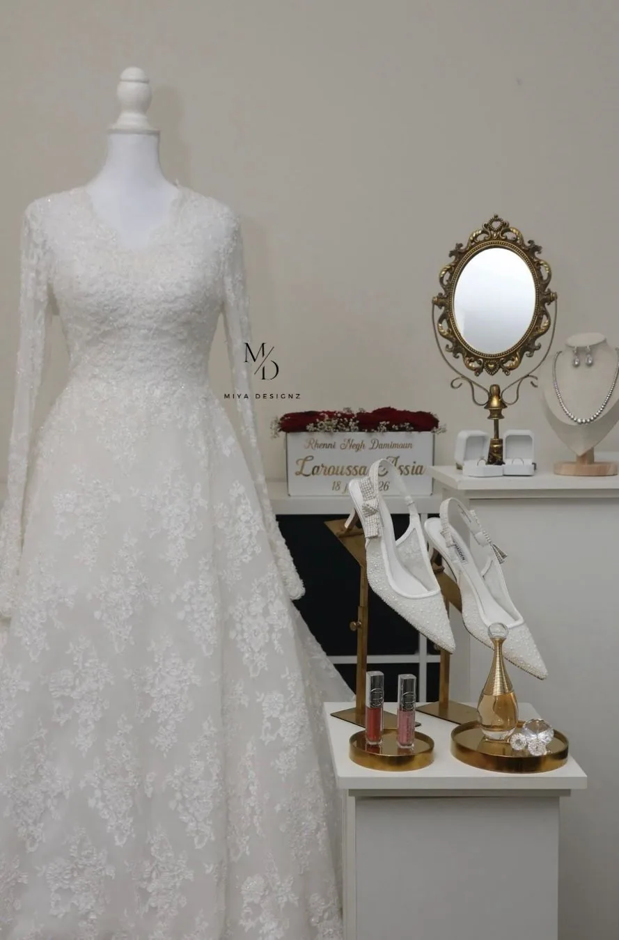 Bridal styling door Miya Designz